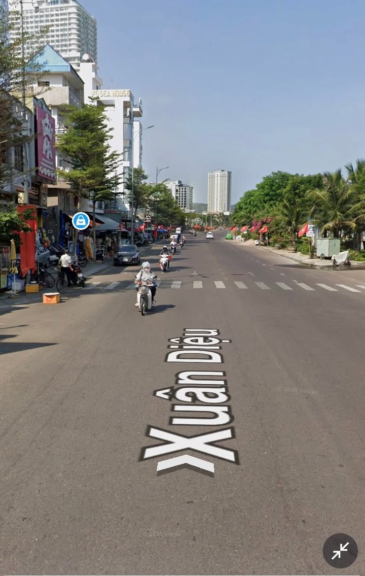 Bán lô đất hẻm cạn đường Xuân Diệu 44.4m² giá 2.7 tỷ - Vị trí vàng gần biển