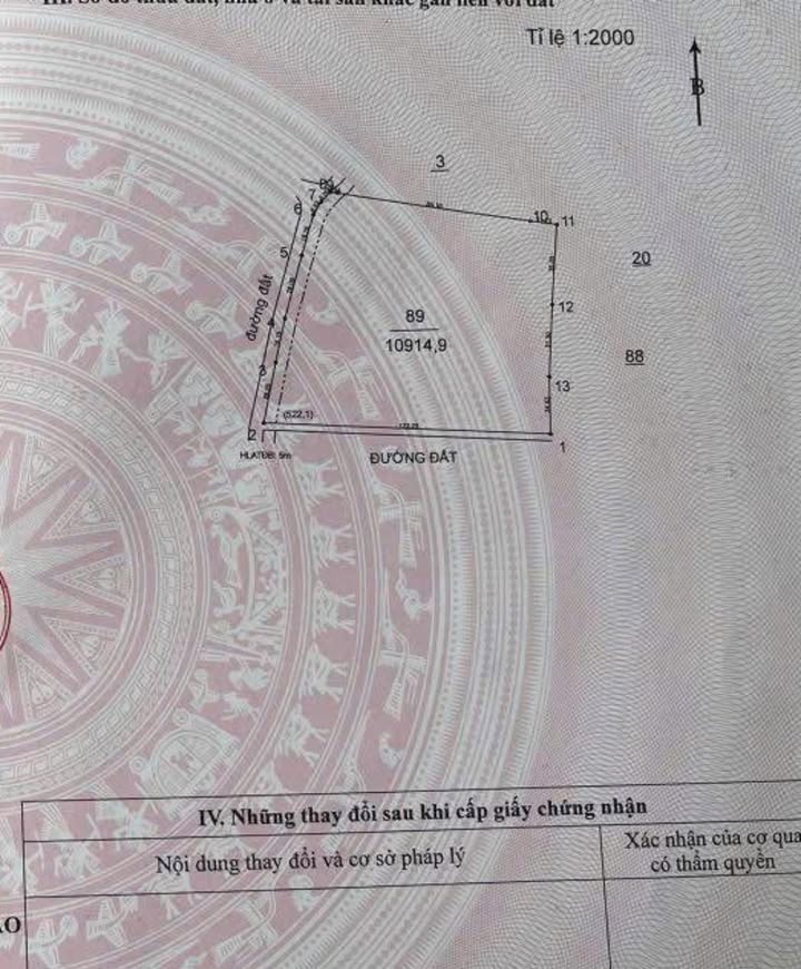Đất nền Tân Hiệp, Phú Giáo 10.000m² giá 4.95 tỷ - Cơ hội đầu tư tuyệt vời!