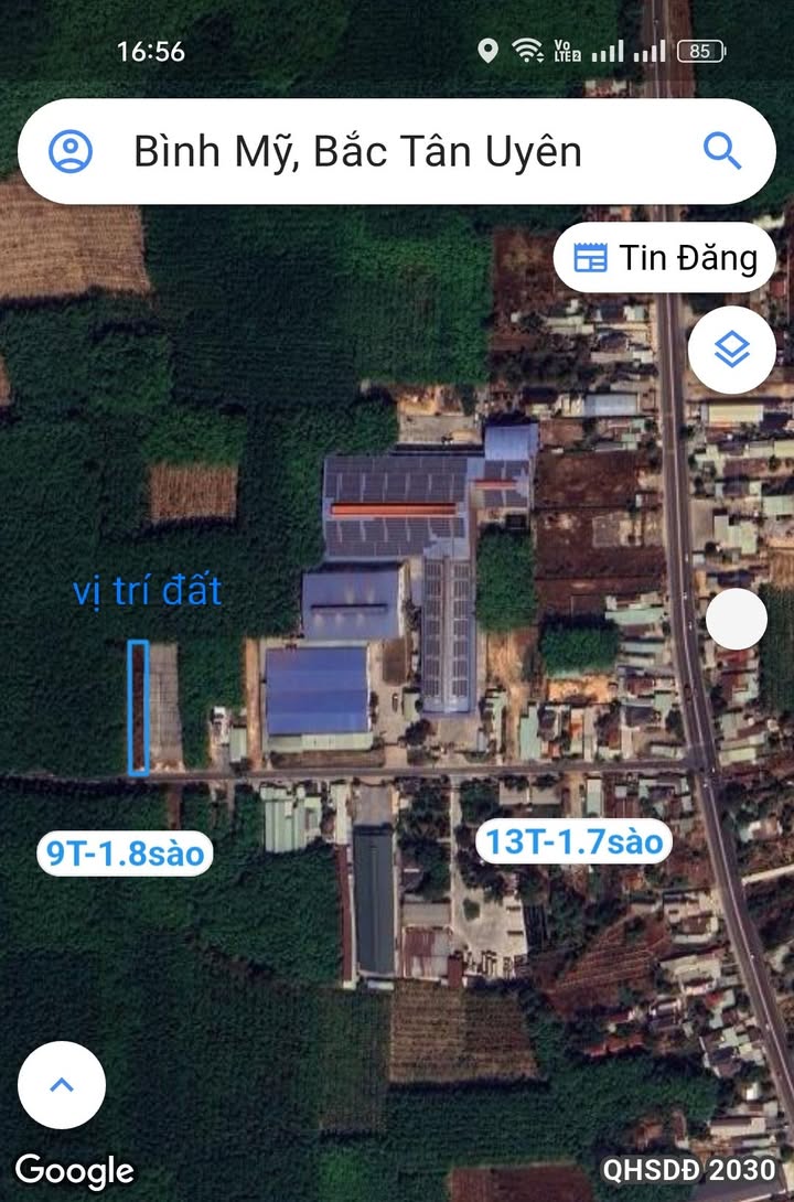 Đất mặt tiền DH410 Tân Uyên 1140m² giá 9.75 tỷ - Cơ hội đầu tư tuyệt vời!