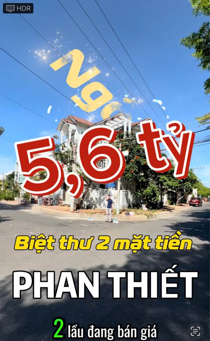 Nhà lầu lô góc 2 mặt tiền, KDC Đông Xuân An, Phan Thiết, 84m² chỉ 5.6 tỷ - Cơ hội không thể bỏ lỡ!
