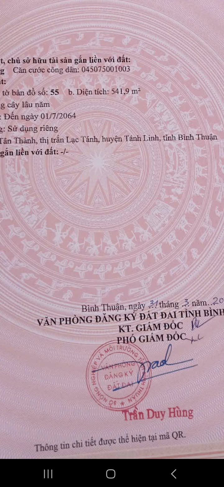 Đất thổ cư Lạc Tánh 660m² giá 671 triệu - Cần bán gấp!