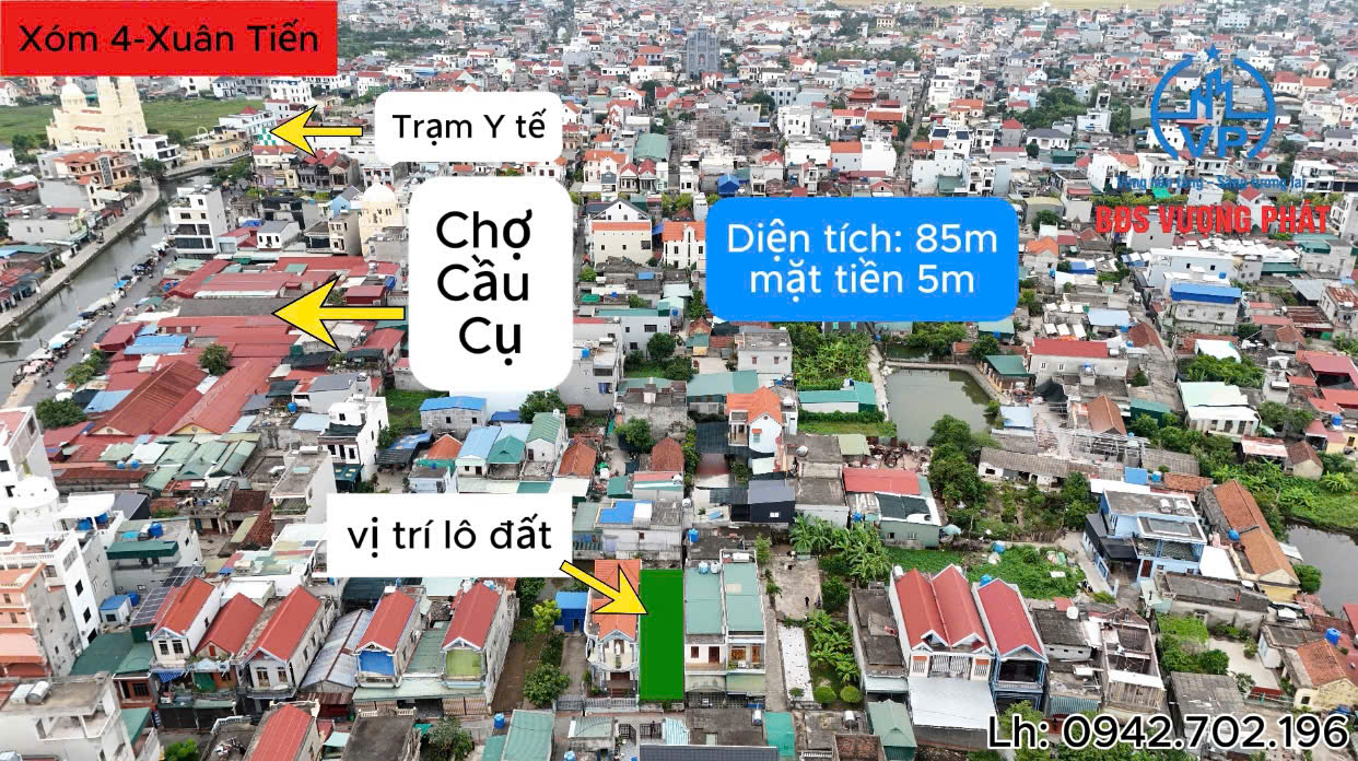Lô đất khu phố 4, phường Xuân Tiến 85m² - Cơ hội đầu tư hiếm có!