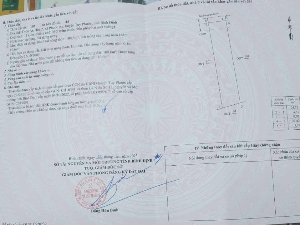 Đất nền Phước An 120m² giá 570 triệu - Sổ đỏ chính chủ, vị trí đắc địa!