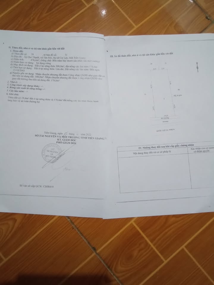 Nhà xưởng 644m² mặt tiền Quốc lộ 1A, Cai Lậy, giá 8 tỷ - Pháp lý rõ ràng, thương lượng nhẹ!