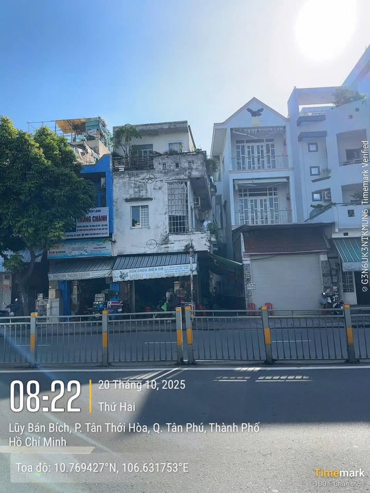Nhà mặt tiền Lũy Bán Bích, Tân Phú, 75m² giá 9.9 tỷ - Kinh doanh đắc địa!