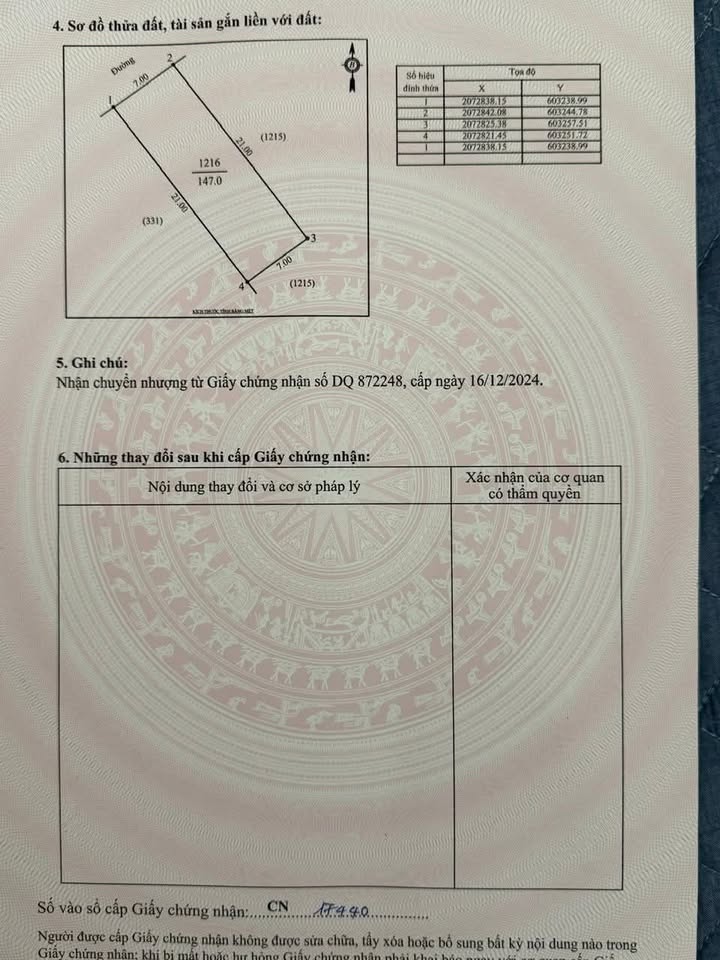 Đất đẹp phường Vinh Lộc 147m² giá chỉ 2.1 tỷ - Cơ hội đầu tư hiếm có!