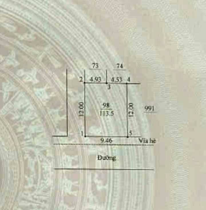 Đất dịch vụ Vân Canh Hoài Đức 113.5m² - Vị trí đắc địa đầu tư sinh lời!