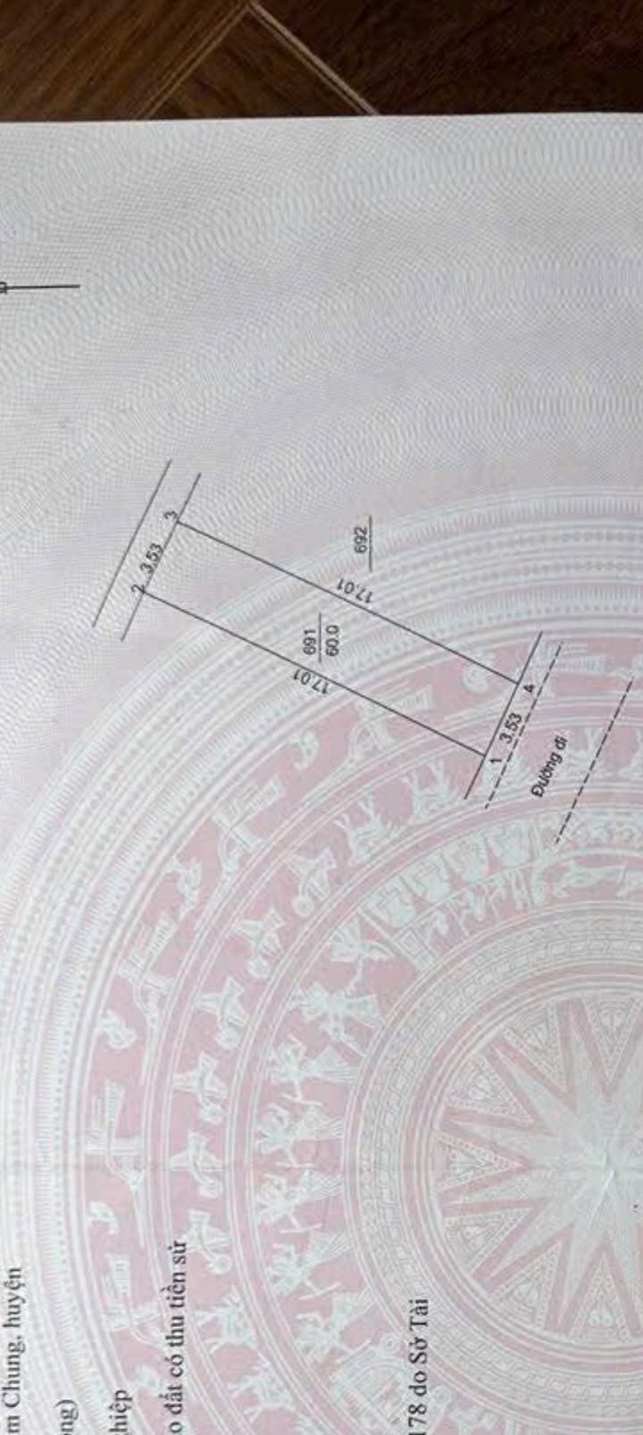 Đất dịch vụ Thăng Long 9, Kim Chung, Hoài Đức 60m² - Vị trí đẹp, giá tốt!