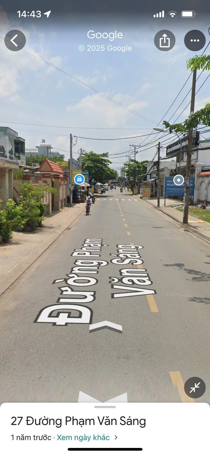 Đất nền góc Ngã 4 Phạm Văn Sáng, Bà Điểm 3412m² giá 34.12 tỷ - Đầu tư sinh lời ngay!