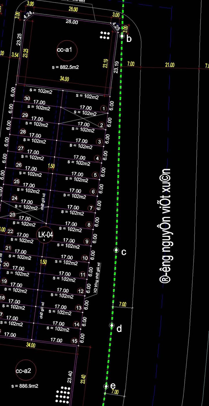 FrontHouse đường Nguyễn Viết Xuân, Hưng Dũng 102m² - Cơ hội đầu tư tuyệt vời!