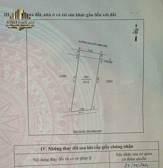 Bán Nhà Mặt Đường Nguyễn Sinh Sắc, Cửa Nam, 65m² - Vị Trí Kinh Doanh Đắc Địa!