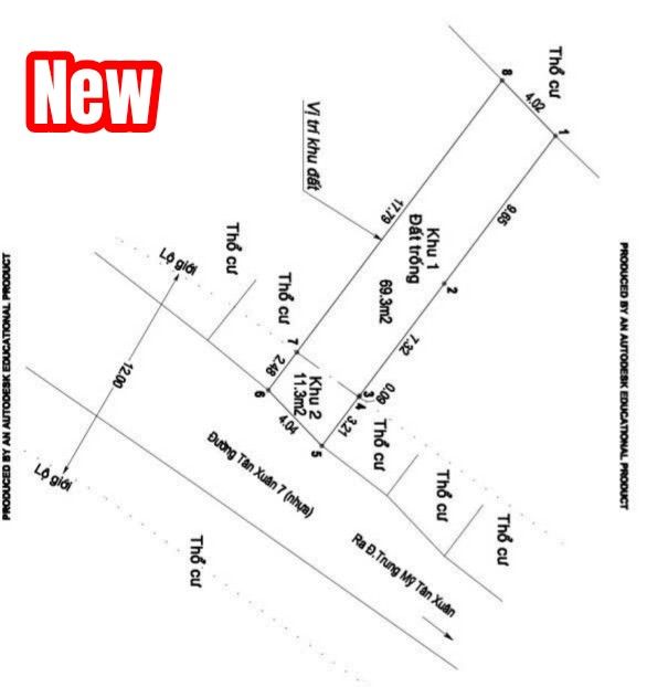 Nhà mặt tiền đường Tân Xuân 7, Hóc Môn 80m² giá chỉ 4.2 tỷ - Đầu tư sinh lời ngay!
