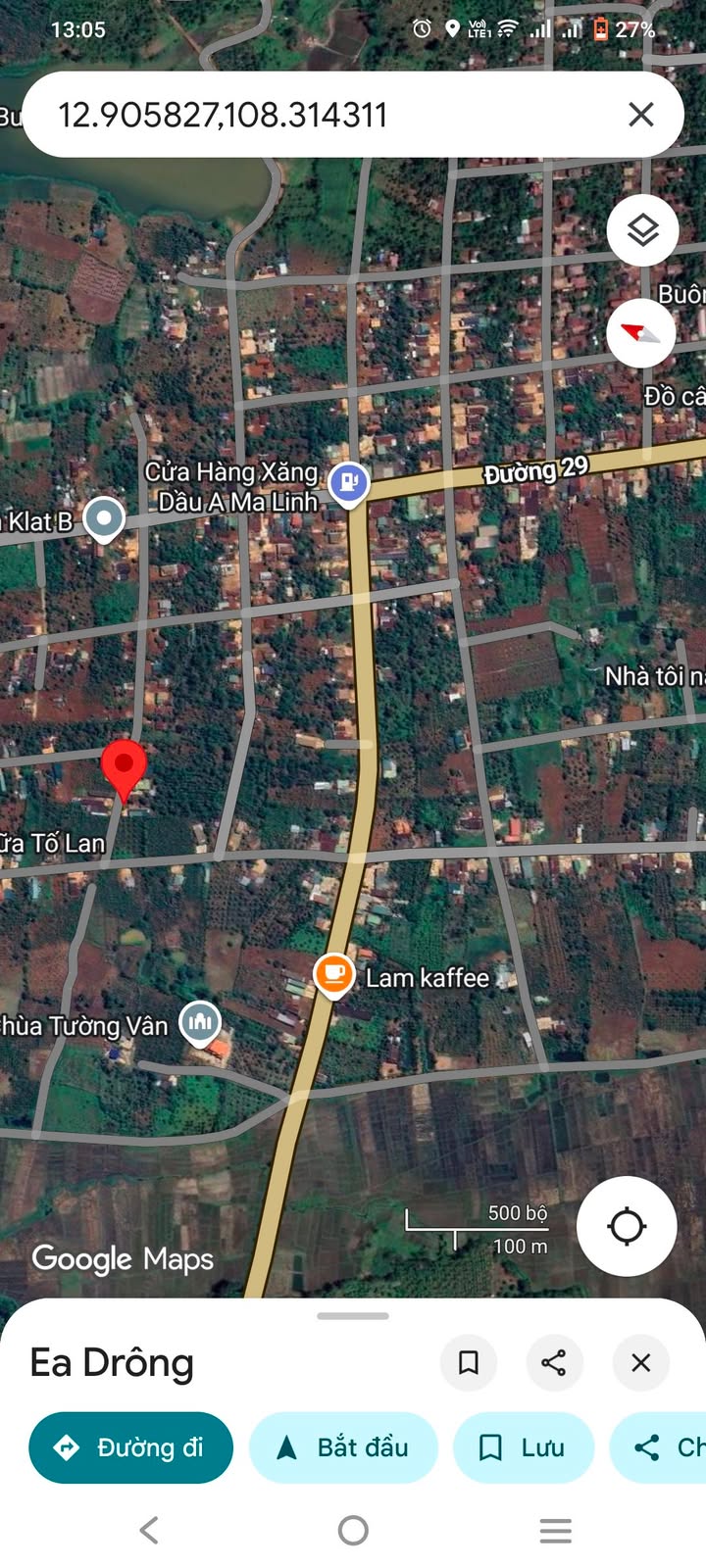 Đất thổ cư 200m² tại thôn 5, Buôn Hồ, Đắk Lắk - Giá chỉ 300 triệu!