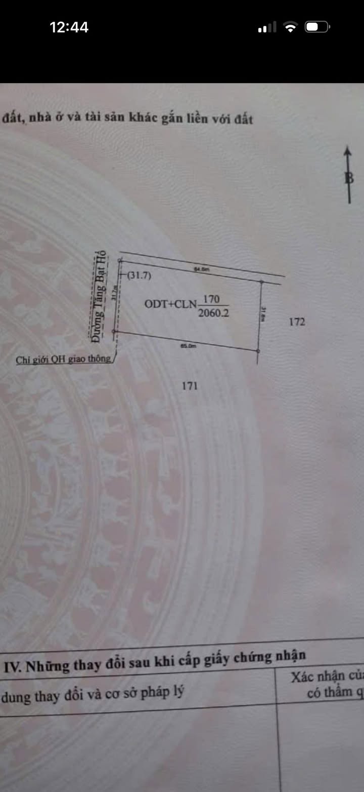 Đất nền đường Tăng Bạt Hổ, phường Đoàn Kết, 2066m² - Giá chỉ 278 triệu!