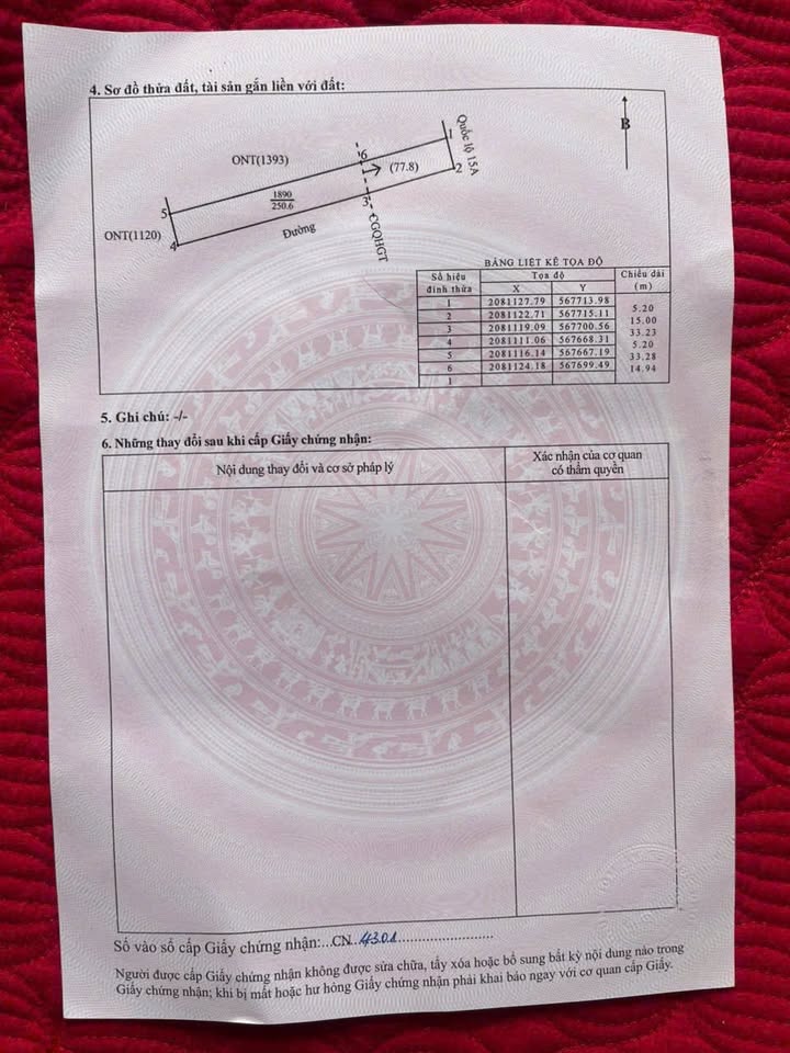 Đất nền liền kề Quốc lộ 15, xóm Văn Tân, Đô Lương, 250m² giá 1.1 tỷ - Cơ hội đầu tư tuyệt vời!