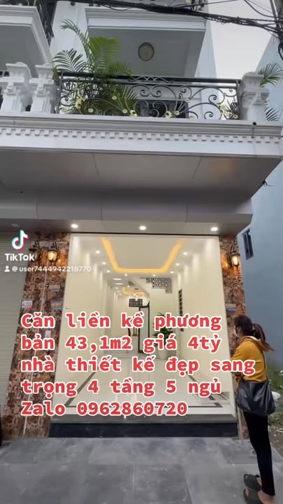 Nhà phố Phụng Châu 43.1m² giá 4 tỷ - Thiết kế sang trọng, gần trường học!