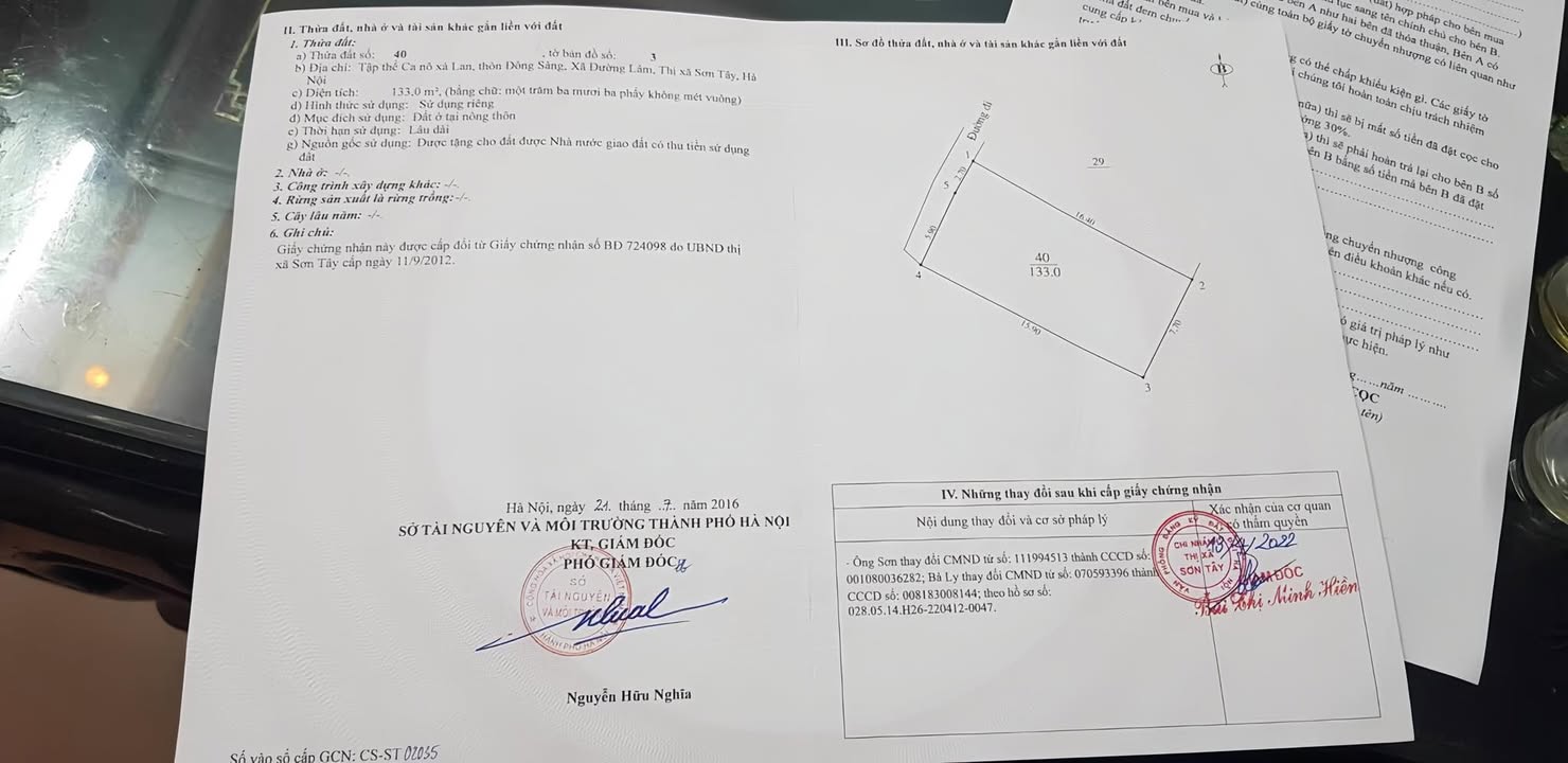 Nhà cấp 4 133m² tại Đường Lâm, Sơn Tây - Sổ đỏ chính chủ, giá 266 triệu!