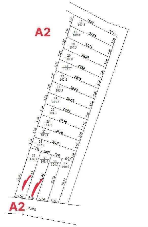 Đất nền Cẩm Lĩnh Ba Vì 114m² giá 1.2 tỷ - Đường trục chính thuận lợi!