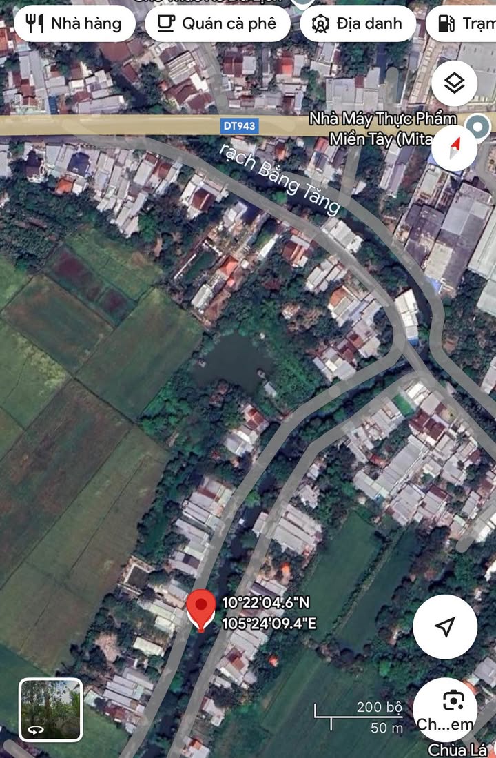 Đất thổ cư 600m² đường bê tông Phường Mỹ Hòa - Giá chỉ 3.2 triệu/m²