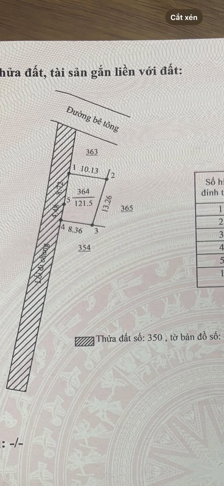 Đất nền An Châu, Hòa Phú 121.5m² giá 1.2 tỷ - Đầu tư sinh lời an toàn!