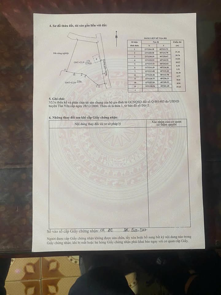 Đất nền Nhã Nam, Tân Yên 1270m² giá 2.89 tỷ - Chính chủ, đầu tư sinh lời!