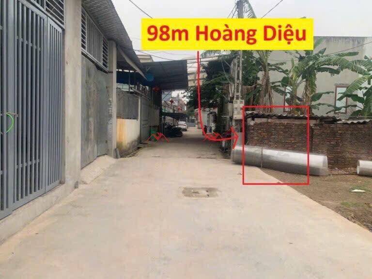 Lô Đất Đẹp 98m² Hoàng Diệu, Chương Mỹ - Sổ Hồng Chính Chủ, Giá Chỉ 2 Tỷ!