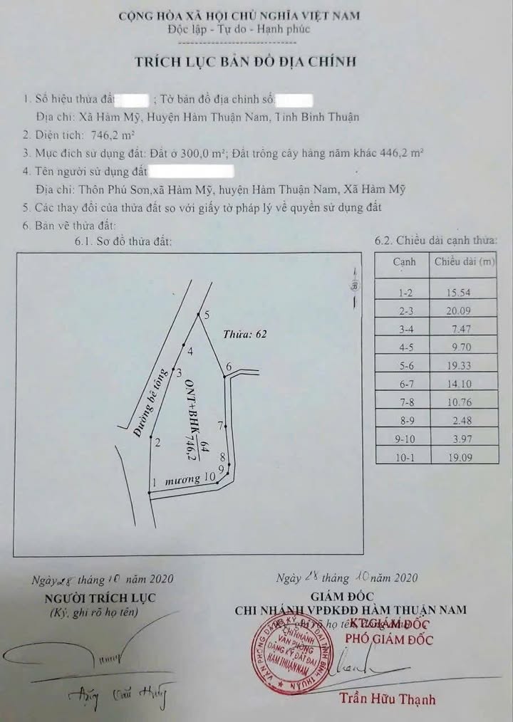 Đất vườn thổ cư 476m² Hàm Mỹ, Phan Thiết - Giá chỉ 1.5 tỷ, cơ hội đầu tư tuyệt vời!