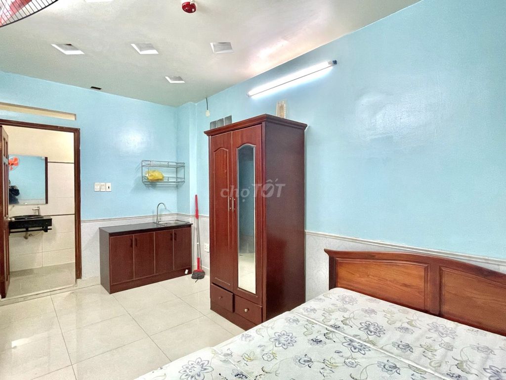 Phòng cho thuê 410 Lê Văn Thọ 25m² giá 3 triệu - Nội thất đầy đủ, an ninh 24/7!