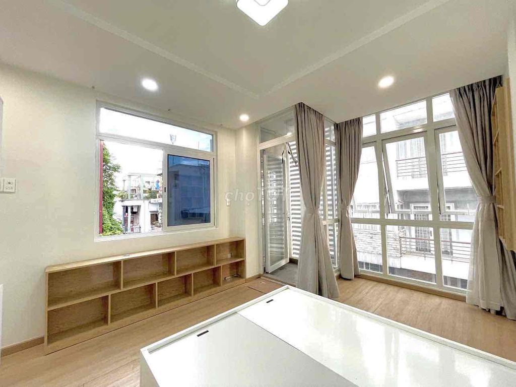 Căn hộ cho thuê Nguyễn Văn Đậu, Bình Thạnh 35m² giá 6.2 triệu - Full nội thất, ban công thoáng mát!