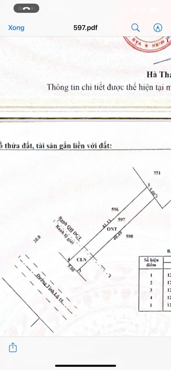 3 lô đất thổ cư mặt tiền Tỉnh Lộ 15, An Nhơn Tây, 205m² giá 2.5 tỷ - Cơ hội đầu tư hấp dẫn!