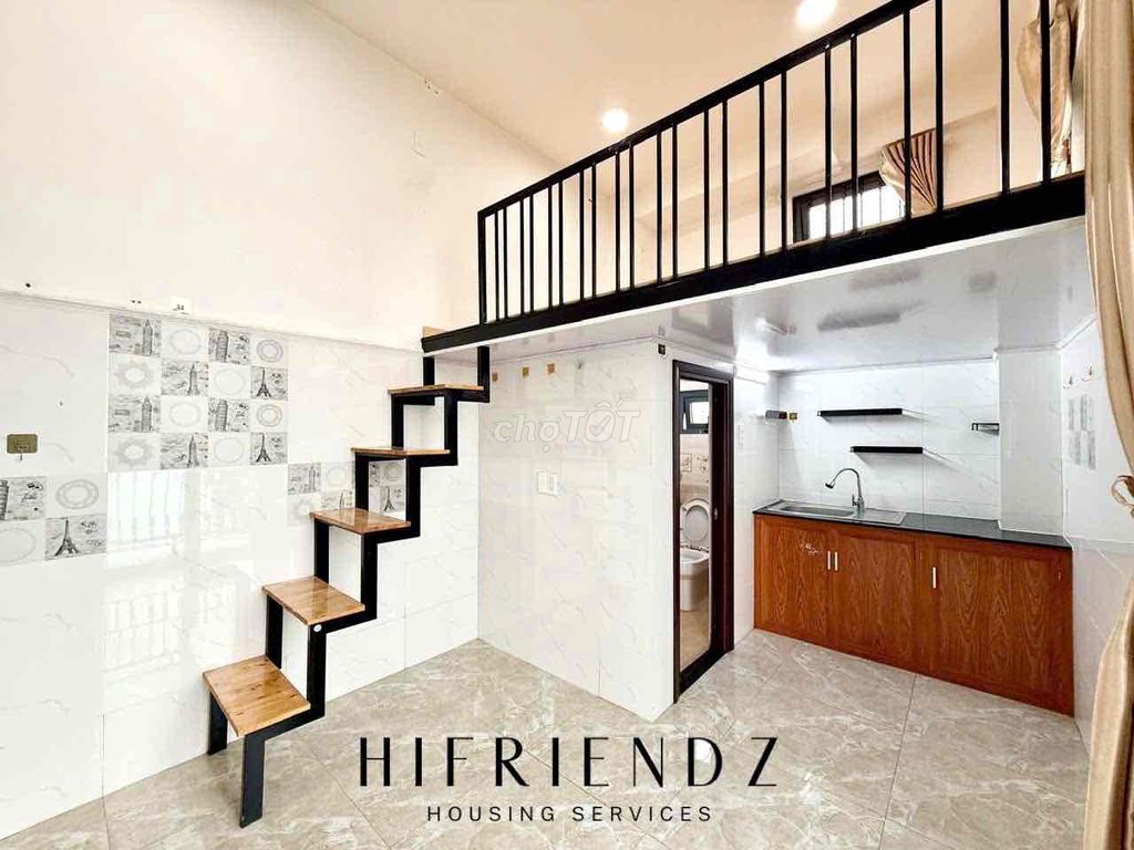Chung cư mini cao cấp Bình Tân 25m² giá 4.5 triệu - Gác cao và tiện ích đầy đủ!