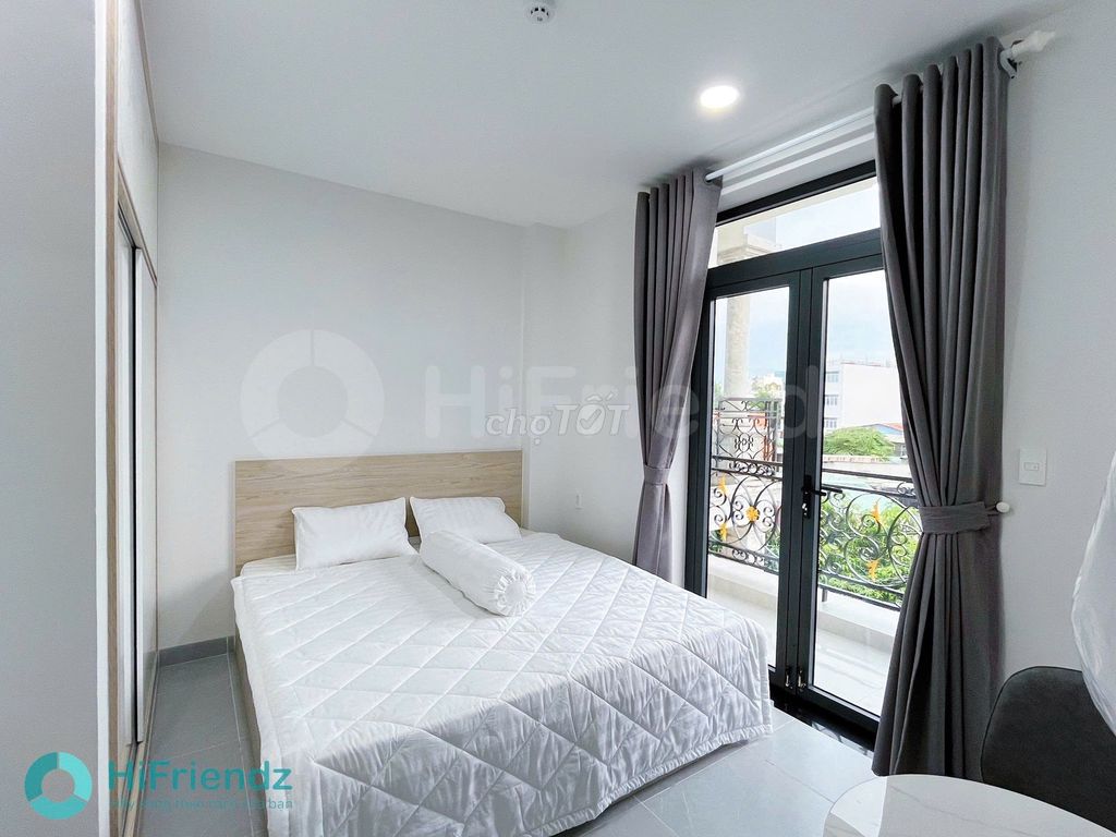 Studio ban công sát Nguyễn Thị Thập, Lotte Mart Quận 7 25m² - Full nội thất cao cấp
