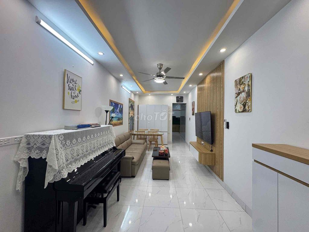 Nhà riêng Ngõ Hòa Bình Đống Đa 46m² giá 8.15 tỷ - Full nội thất, chỉ việc vào ở!