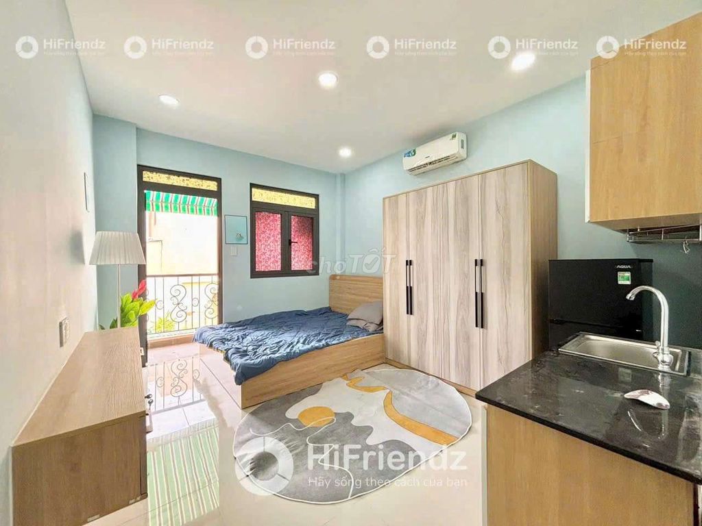 Căn hộ mini đường Hồng Bàng 35m² giá 4.5 triệu - New 100% siêu thoáng!