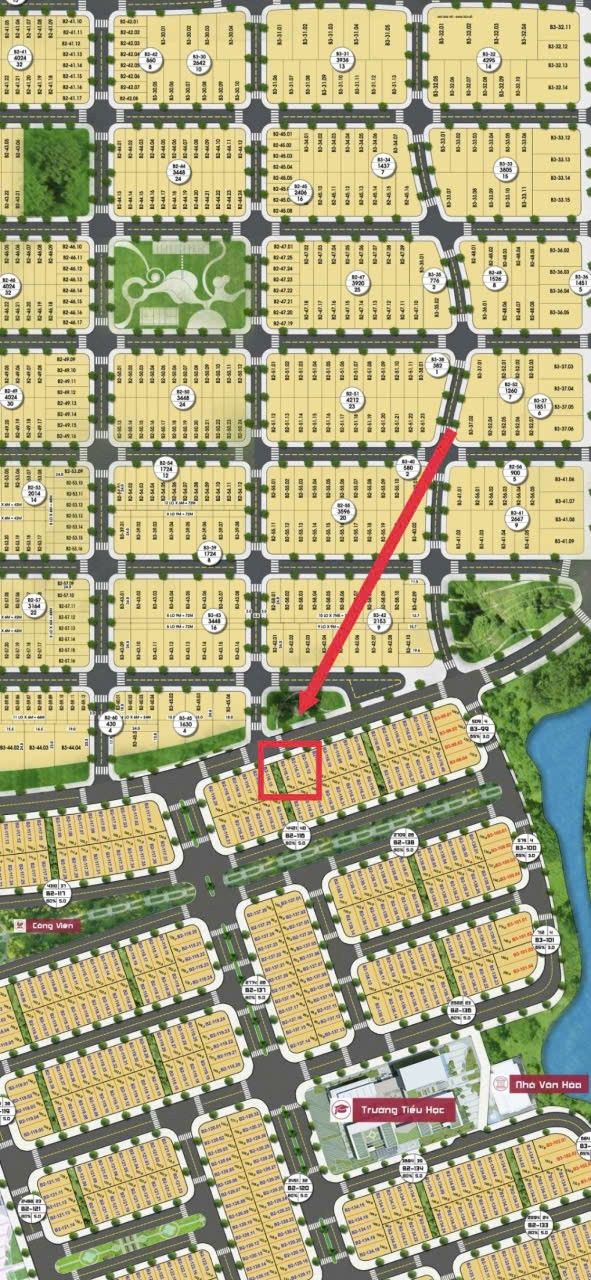 Đất nền khu đô thị FPT Đà Nẵng 216m² giá 15 tỷ - Kẹp vẹt cây xanh, đối diện công viên!