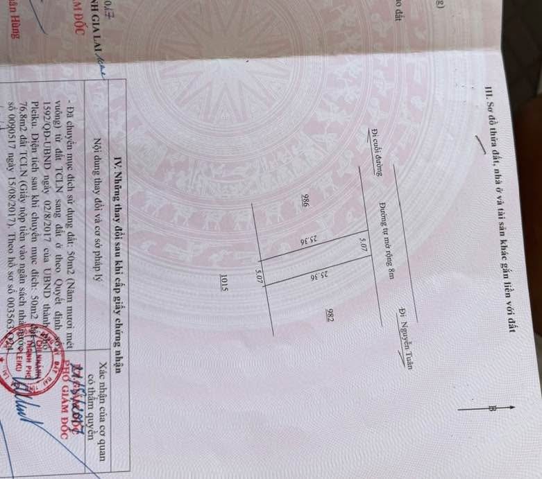 Đất ở mặt hẻm Nguyễn Tuân, P.Thắng Lợi, 126m² giá 500 triệu - Cơ hội đầu tư tuyệt vời!