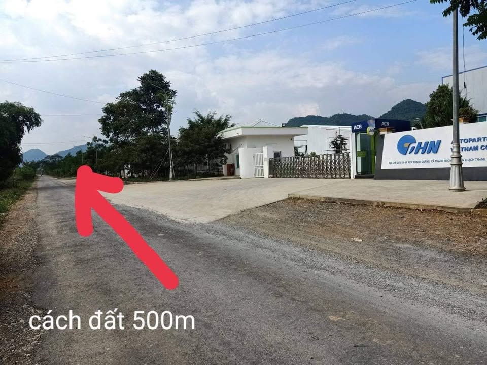 Đất nền Thạch Tượng, Thạch Thành, Thanh Hóa 165m² - Giá chỉ từ 1xx triệu, cơ hội đầu tư tuyệt vời!