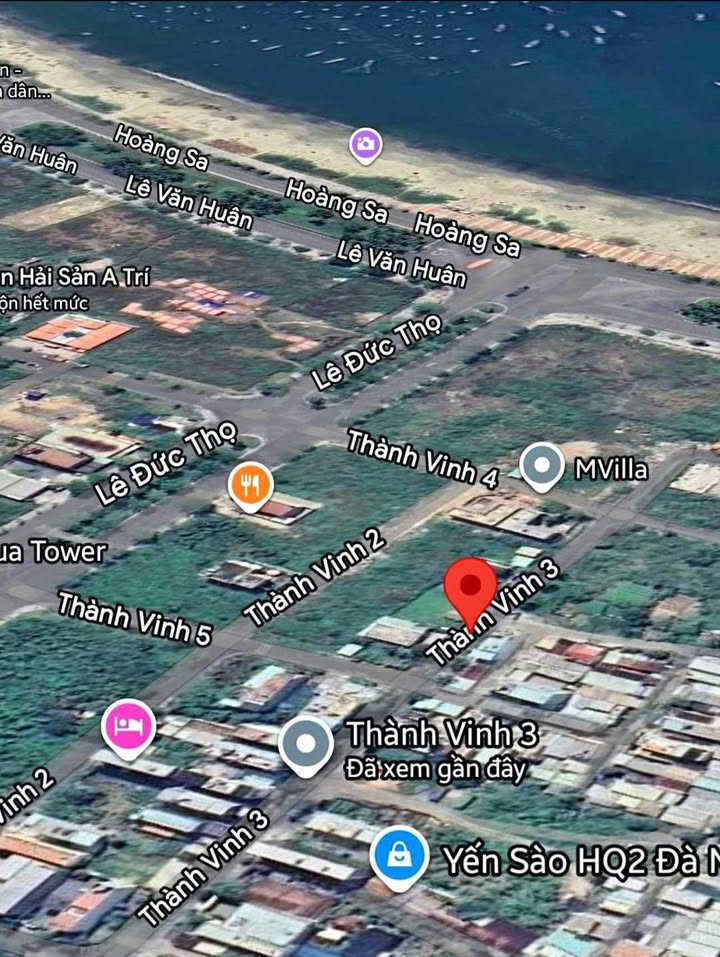 Đất mặt tiền Thành Vinh 3, Sơn Trà 100m² giá 7 tỷ - Cách biển chỉ 200m!