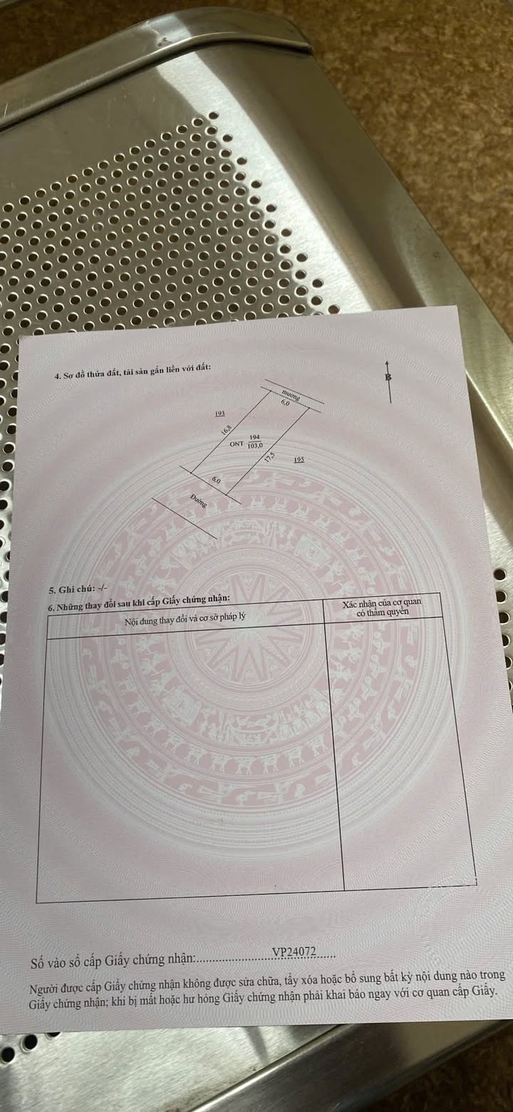 Đất đẹp Tam Thanh, Vụ Bản, 103m² giá 1.05 tỷ - Cơ hội đầu tư tuyệt vời!