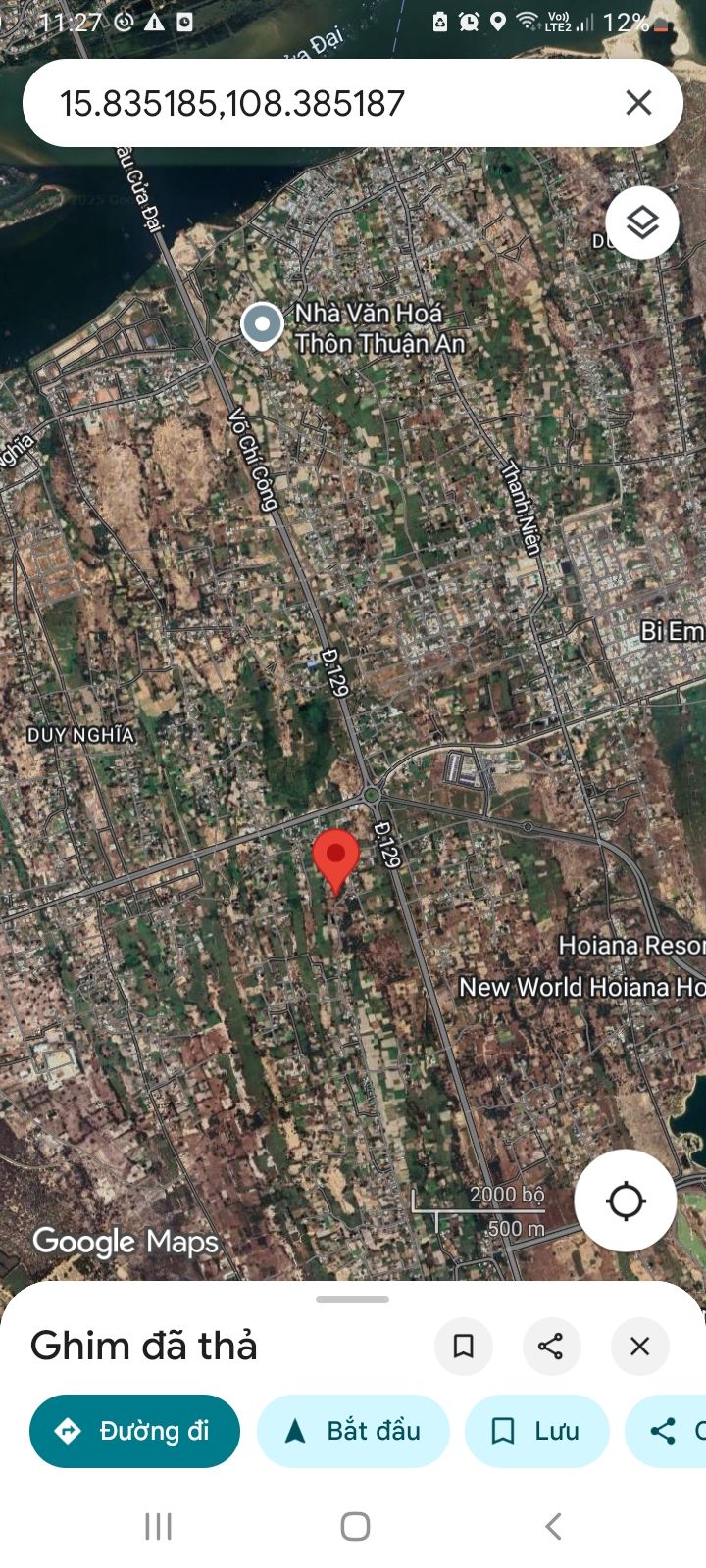 Đất ở Duy Nghĩa, Duy Xuyên 240m² giá 800 triệu - Cơ hội đầu tư giá tốt!