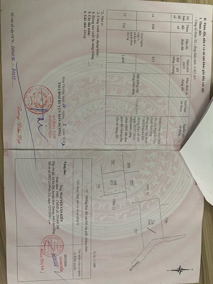 Đất nền xã Ka Đô, Đơn Dương 2400m² - Tiện ích thuận lợi cho xây dựng