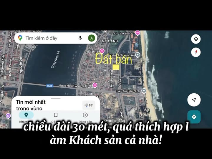 Đất mặt tiền đường Mỹ Cảnh, Bảo Ninh 300m² - Cơ hội đầu tư lý tưởng!