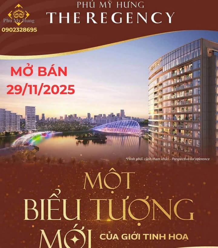 Căn hộ The Regency Tân Phú 118m² - View hồ Bán Nguyệt sang trọng