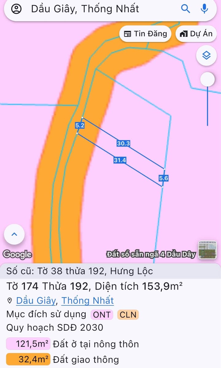 Đất nền Hưng Lộc, Thống Nhất, 153m² chỉ 700 triệu - Sổ đỏ chính chủ!