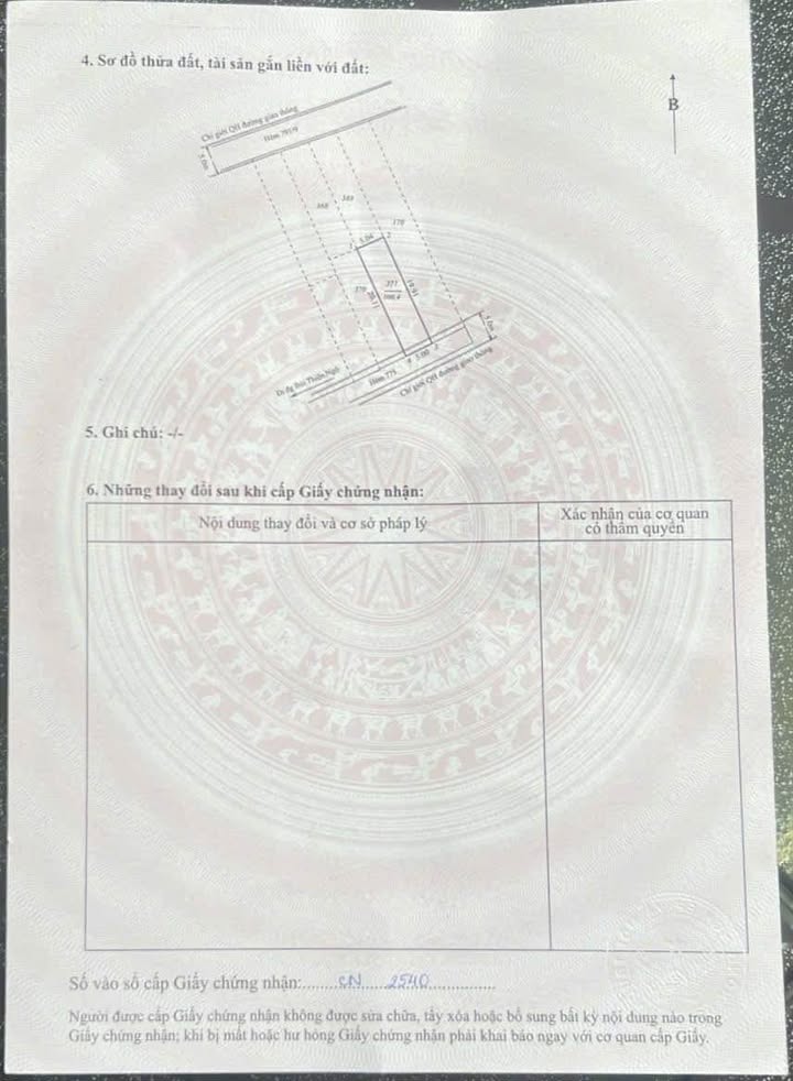 Đất nền hẻm Bùi Thiện Ngộ, phường Rạch Dừa 102m² giá 4.3 tỷ - Hướng Đông mát mẻ!