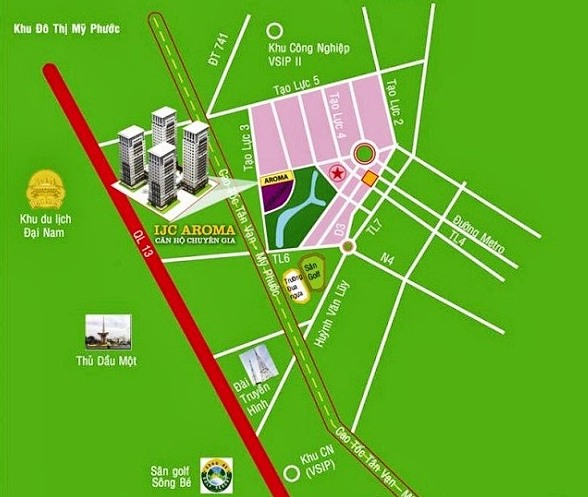 Căn hộ góc Aroma Thủ Dầu Một 82m² giá 1.25 tỷ - Sẵn sàng vào ở ngay!