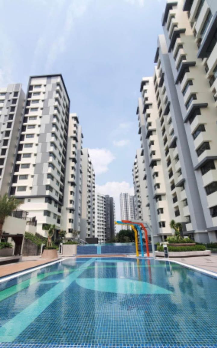 Căn hộ The Habitat Bình Dương 2PN giá 12 triệu - Full nội thất mới, view thoáng