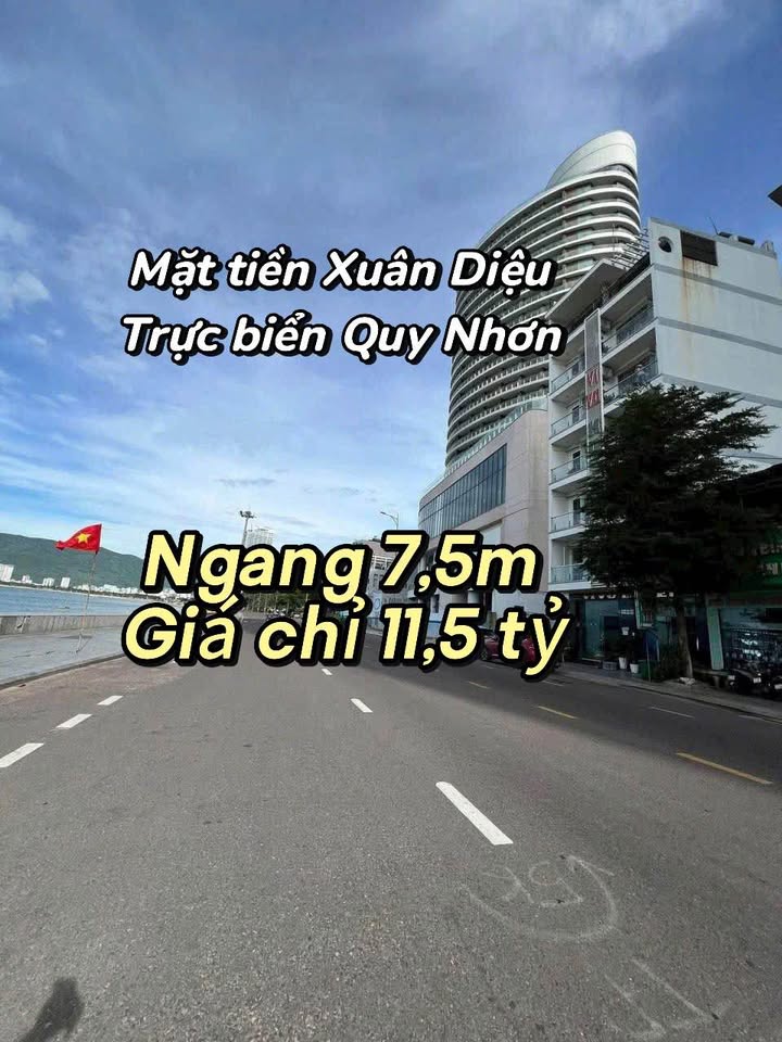 Nhà mặt tiền Xuân Diệu, Quy Nhơn 54m² giá 11.5 tỷ - Sổ đỏ chính chủ!