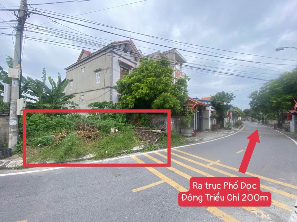 Đất kinh doanh mặt tiền 6,8m tại Yên Lâm 4, Đông Triều 159,6m² - Cơ hội không thể bỏ lỡ!