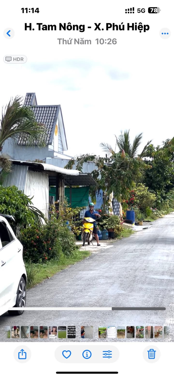 Đất nông nghiệp 2200m² Xã Phú Hiệp, Tam Nông - Cần bán gấp chỉ 222 triệu VND!